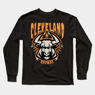 CLEVELAND BROWNS Long Sleeve T-Shirt